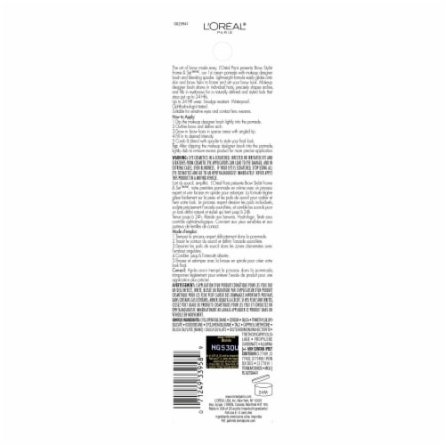 L'Oreal Paris Brow Stylist Blonde Frame and Set Perspective: back
