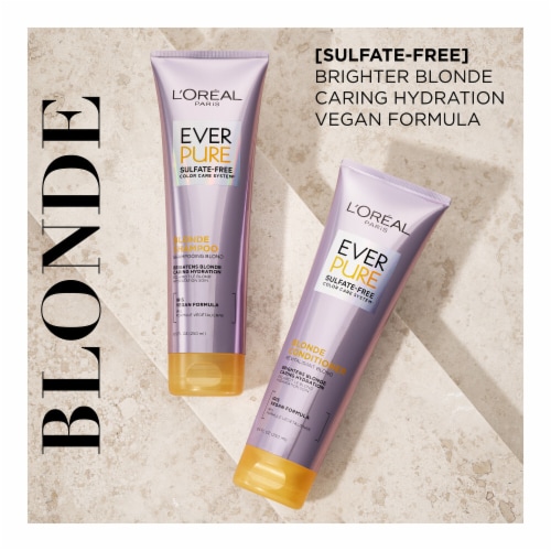 L'Oreal Paris EverPure Blonde Shampoo Perspective: back