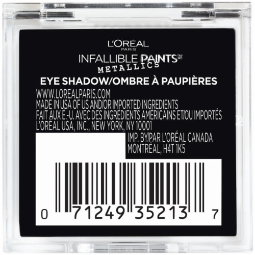 L'Oreal Paris Infallible Paints Metallics Riche Eye Shadow - 400 Rose Chrome Perspective: back