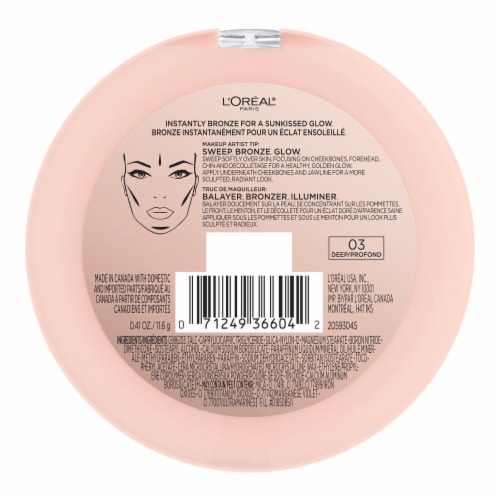 L'Oreal Paris True Match Lumi Deep Bronze It Bronzer Perspective: back
