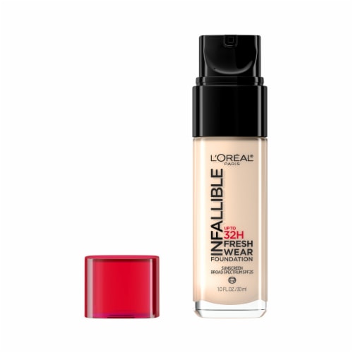 L'Oreal Paris Infallible Foundation 32 Hour Fresh Wear Lightweight 400 Pearl Perspective: back