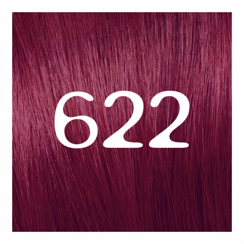 L'Oreal Paris Feria Multi Faceted Shimmering 622 Fuchsia-Cha Permanent Hair Color Perspective: back