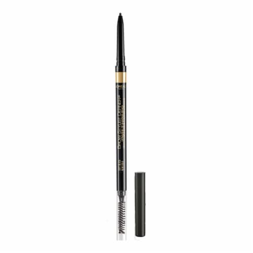 L'Oreal Paris Brow Stylist Definer Eyebrow Pencil Waterproof 393 Soft Black Perspective: back