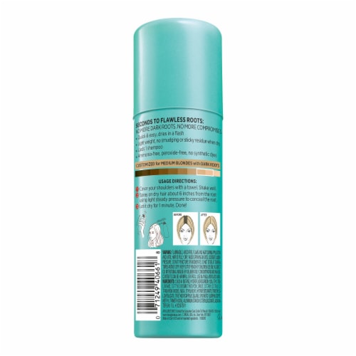 L'Oreal Paris Magic Root Cover Up Medium Blonde Concealer Spray Perspective: back
