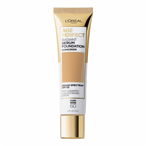 L'Oreal Paris Age Perfect Radiant Serum Foundation with SPF 50 Ivory Beige Perspective: back