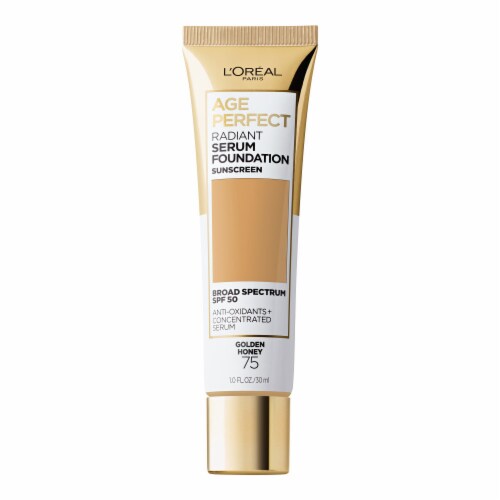 L'Oreal Paris Age Perfect Radiant Serum Foundation with SPF 50 Golden Honey Perspective: back