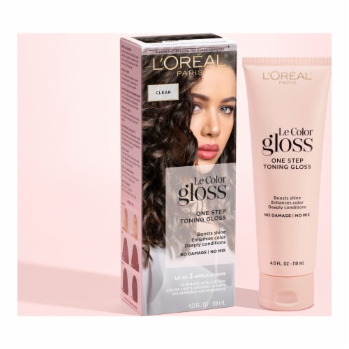 L'Oreal Paris Le Color Gloss Clear Toning Gloss, 4.0 fl oz - Kroger