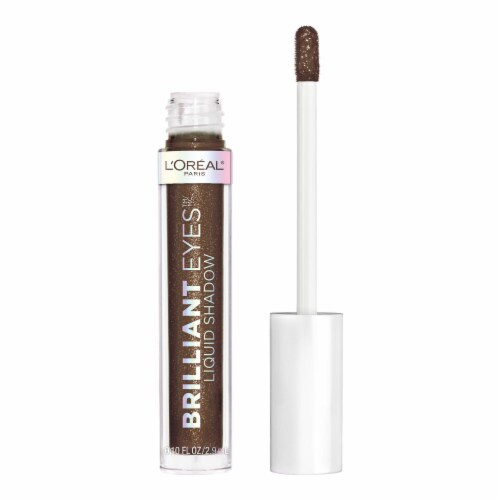 L'Oreal Paris Brilliant Eyes Shimmer Liquid Eye Shadow 465 Royal Onyx Perspective: back