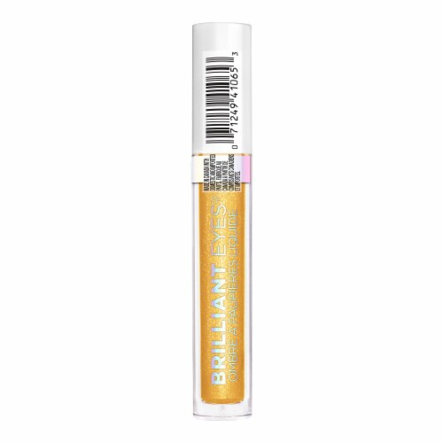 L'Oreal Paris Brilliant Eyes 445 Crown Gold Shimmer Liquid Eye Shadow Perspective: back