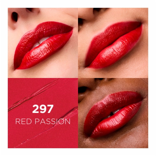 L'Oreal Paris Colour Riche Original Satin Lipstick 297 Red Passion Perspective: back