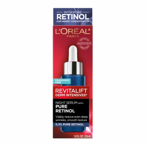 L'Oreal Paris Revitalift Retinol Derm Intensives Night Serum Perspective: back