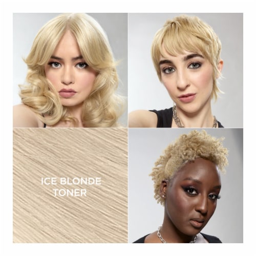L'Oreal® Paris Feria® Ice Blonde Semi-Permanent Power Toner Perspective: back