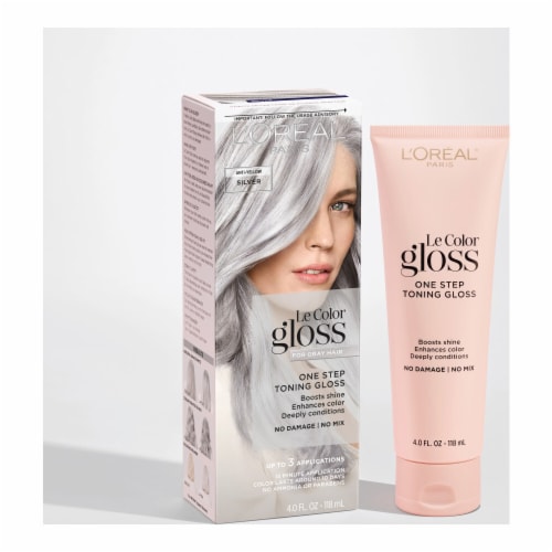 L'Oreal Paris® Le Color Gloss Silver Toning Gloss Perspective: back