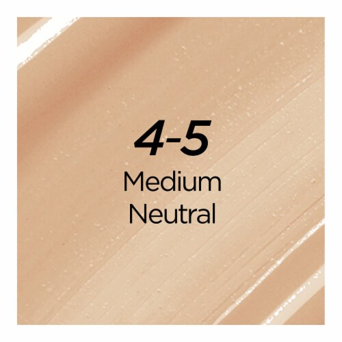 L'Oreal Paris True Match Hyaluronic Tinted Serum Foundation 4-5 Medium Perspective: back