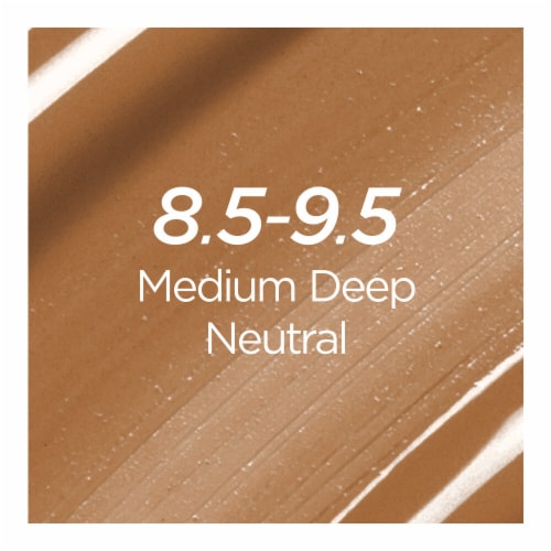 L'Oreal Paris True Match Hyaluronic Tinted Serum Foundation 8.5-9.5 Medium Deep Perspective: back