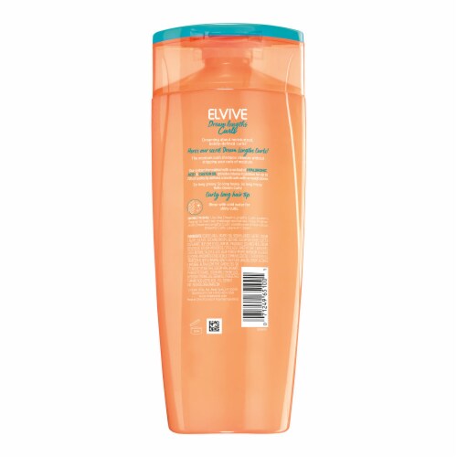 L'Oreal Paris Elvive Dream Lengths Curls Moisture Push Shampoo Perspective: back