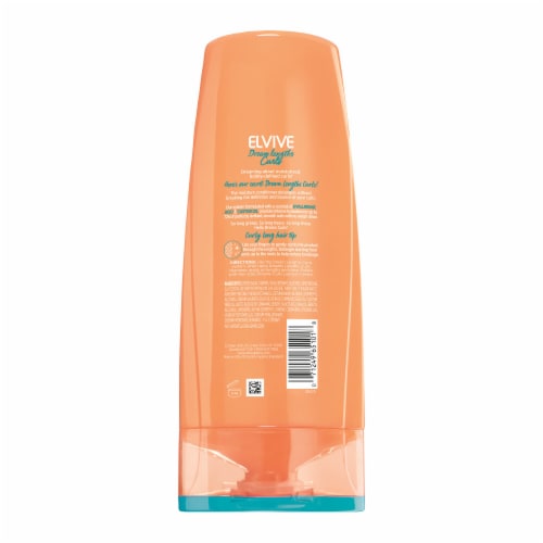 L'Oreal Paris Elvive Dream Lengths Moisture Seal Conditioner for Wavy to Curly Hair Perspective: back