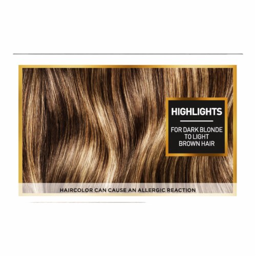L'Oreal Paris Dark Blonde To Light Brown Superior Preference Balayage At-Home Highlighting Perspective: back