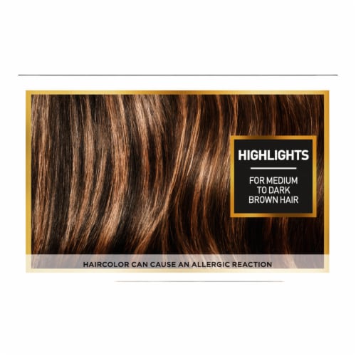 L'Oreal Paris Superior Preference Light Brown To Brown Balayage At-Home Highlighting Perspective: back