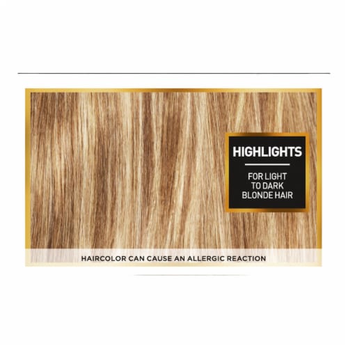 L'Oreal Paris Superior Preference Light To Dark Blonde Balayage At-Home Highlighting Perspective: back
