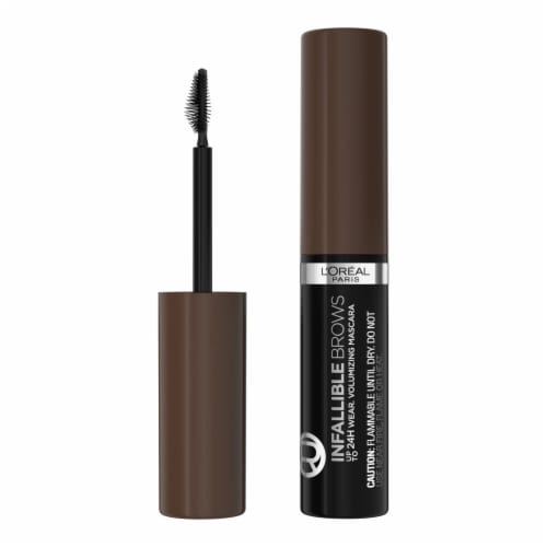 L'Oreal Paris Infallible Brow Mascara Volumizing 24 HR 4 Dark Brunette Perspective: back