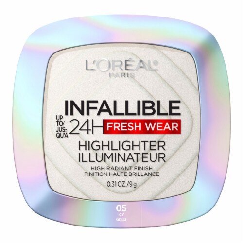 L'Oreal Paris Infallible Highlighter 24 HR Longwear 05 Icy Gold Perspective: back