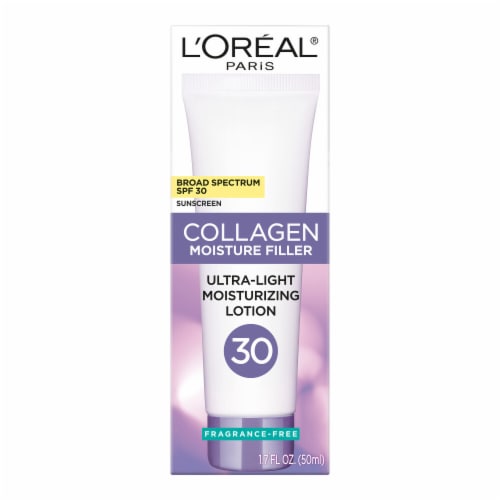 L'Oreal Paris Collagen Moisture Filler Face Moisturizer Hydrating with SPF 30 Perspective: back