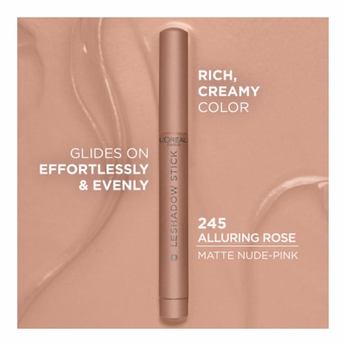 L'Oreal Paris Paradise Le Shadow Stick Eyeshadow Blendable 245 Alluring Rose Perspective: back
