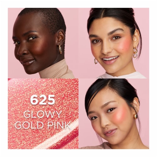 L'Oreal Paris Lumi Le Liquid Blush 625 Glowy Gold Pink Perspective: back