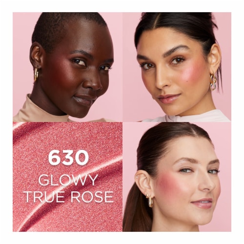 L'Oreal Paris Lumi Le Liquid Blush 630 Glowy True Rose Perspective: back