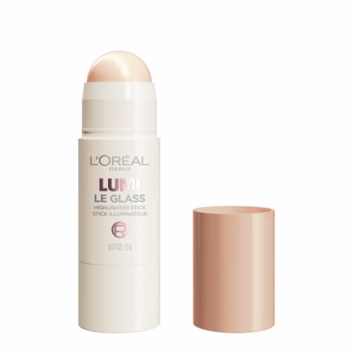L'Oreal Paris Lumi Le Glass Highlighter Stick 610 Glassy Pearl Eclat Perspective: back