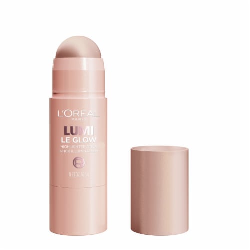 L'Oreal Paris Lumi Le Glow Highlighter Stick 640 Glowy Sparking Rose Perspective: back