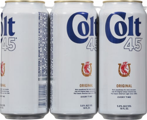 Colt 45 Malt Liquor Perspective: back