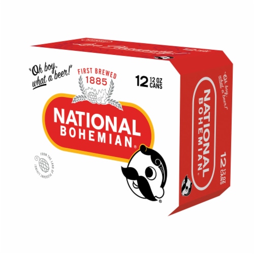 National Bohemian Lager Beer Perspective: back