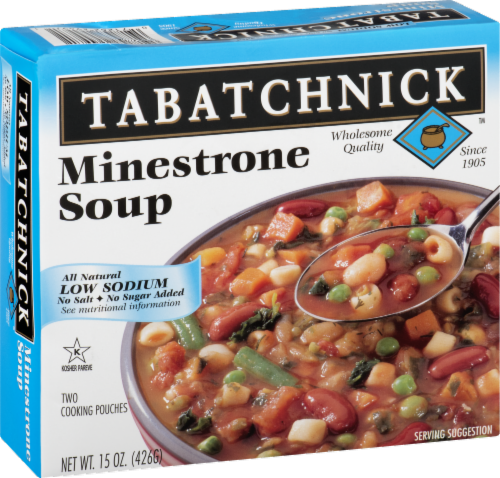 Tabatchnick Minestrone Low Sodium Soup Perspective: back