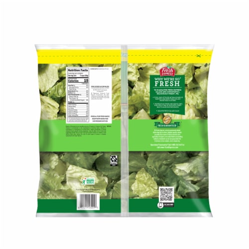 Fresh Express Hearts of Romaine Lettuce Perspective: back