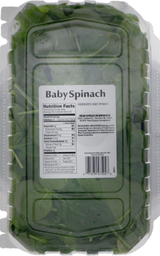 Fresh Express Baby Sinach Clamshell Perspective: back