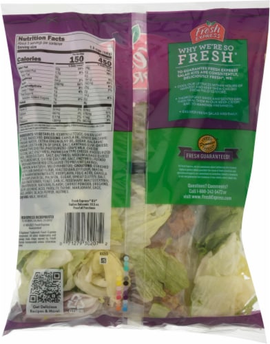 Fresh Express® Italian Balsamic Salad Kit Perspective: back
