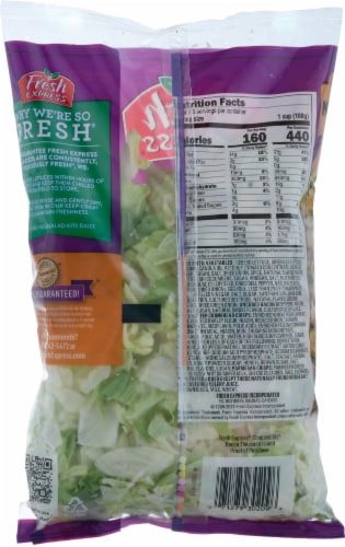 Fresh Express Bacon Thousand Island Chopped Salad Kit Perspective: back