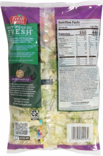 Fresh Express® Twisted Caesar™ Salad Kit Perspective: back