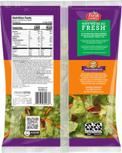 Fresh Express® Asian Apple Salad Kit Perspective: back