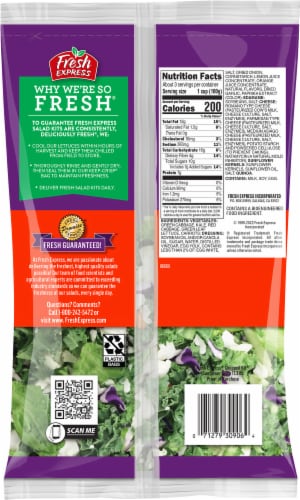 Fresh Express Sunflower Crisp Chopped Kit Perspective: back