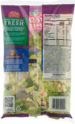Fresh Express® Chopped Caesar Salad Kit Perspective: back