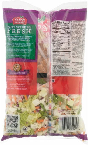 Fresh Express® Thai 'N' Cashews Chopped Salad Kit Perspective: back