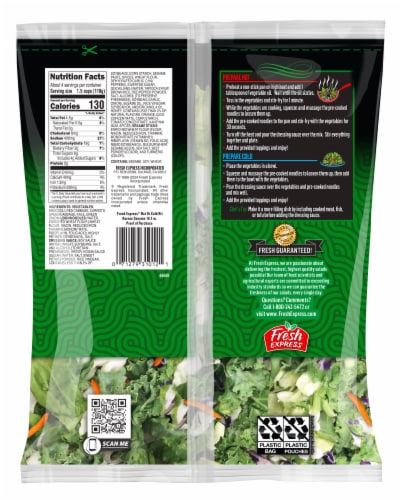 Fresh Express® Hot Or Cold Korean Sesame Meal Kit Perspective: back