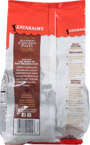 Zatarain's® Bourbon Chicken Pasta Meal for Two Perspective: back