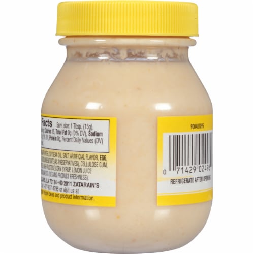 Zatarain's® Prepared Horseradish Perspective: back