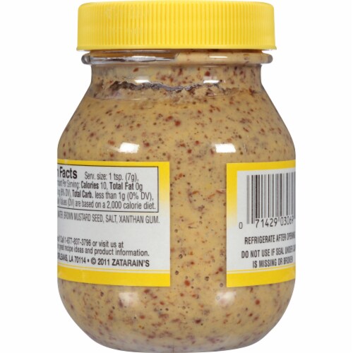 Zatarain's® Creole Mustard Perspective: back