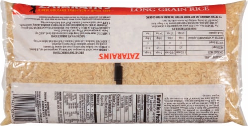 Zatarain's® Long Grain Rice Perspective: back