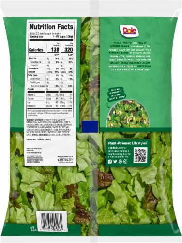 Dole® Cool Melon Chopped Salad Kit Perspective: back
